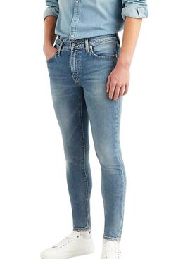 Jeans Skinny Taper Dorian Azul Homem