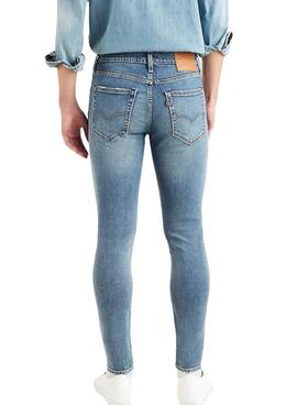 Jeans Skinny Taper Dorian Azul Homem