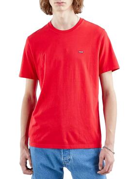 T-Shirt Levis Original Housemarked Vermelho Homem