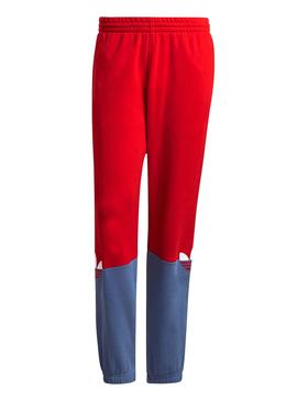Calças Adidas Slice Trefoil Vermelho para Homem