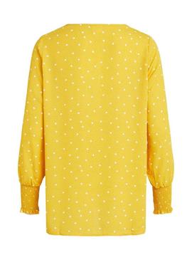 Camisa Vila Vidotties Amarelo para Mulher