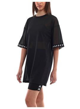 Vestido Kappa Edy Preto para Mulher