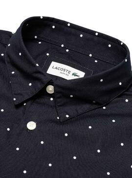 Camisa Lacoste CH0949 Marinho para Homem