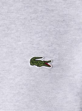 Sweat Lacoste Color Block Cinza para Homem