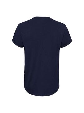 T-Shirt G-Star Lash Graphic Azul Azul Marinho Homem