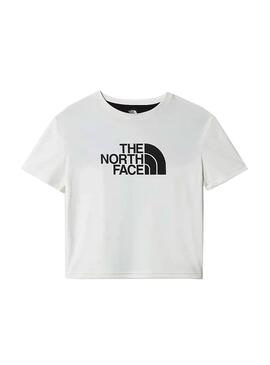 T-Shirt The North Face Mountain Branco para Mulher