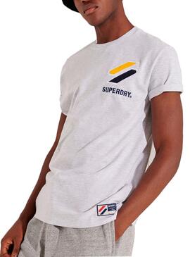 T-Shirt Superdry Sportstyle Branco para Homem