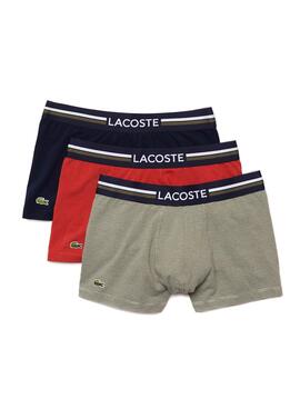 Cuecas Lacoste Iconic Multicolor Homem