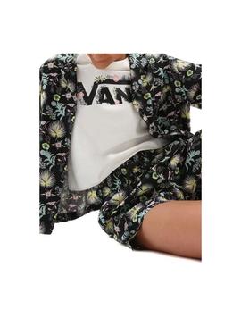 Short Vans Califas Woven Preto para Mulher