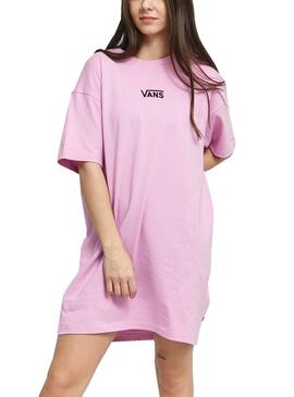 Vestido Vans Center Vee Rosa para Mulher