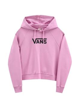 Sweat Vans Flying V Boxy Rosa para Mulher