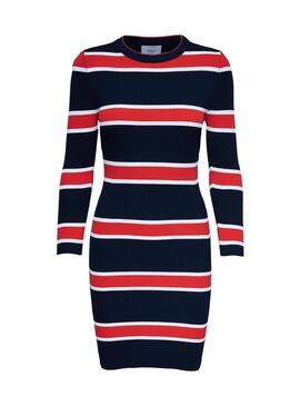 Vestido Only Kairo Azul Marinho Mulher