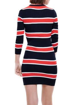 Vestido Only Kairo Azul Marinho Mulher