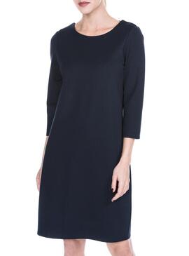 Vila vestido Vimiracles Azul Marinho