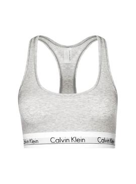 Bralette Calvin Klein Gray Woman