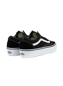 Sapatilhas Vans Old Skool plataforma preto 