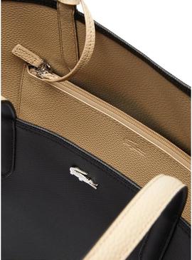 Bolsa Lacoste Preto Shopping Reversible