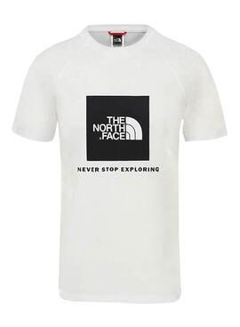 T-Shirt The North Face Caixa Branco Homem