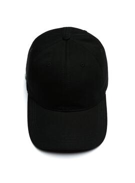 Cap Lacoste Sarga Preto para Homem