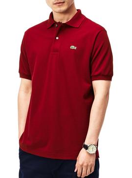 Polo Lacoste L1212 Bordeaux