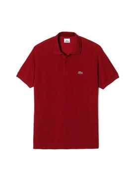 Polo Lacoste L1212 Bordeaux