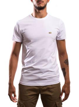 T-Shirt Klout Basic Branco para Homem