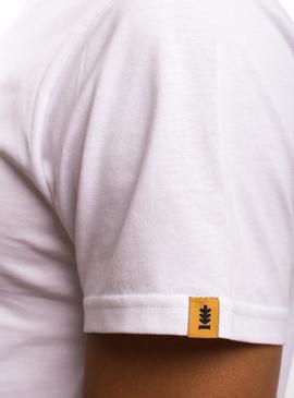 T-Shirt Klout Basic Branco para Homem