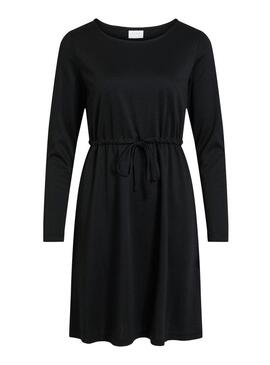 Vestido Vila Juner Preto Mulher