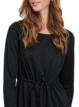 Vestido Vila Juner Preto Mulher