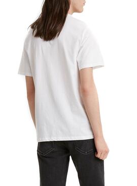 T-Shirt Levis Desert Branco para Homem