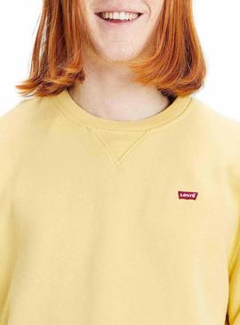 Sweat Levis Basic Amarelo para Homem