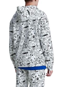 Sweat Levis Snoopy Graphic Relaxado Homem