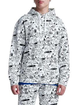 Sweat Levis Snoopy Graphic Relaxado Homem