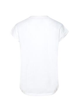 T-Shirt Pepe Jeans Nuria Branco para Menina