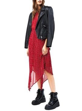 Vestido Pepe Jeans Piluca Vermelho para Mulher