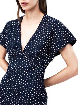 Vestido Pepe Jeans Sara Azul Marinho para Mulher