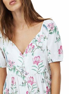 Vestido Pepe Jeans Verena Branco para Mulher