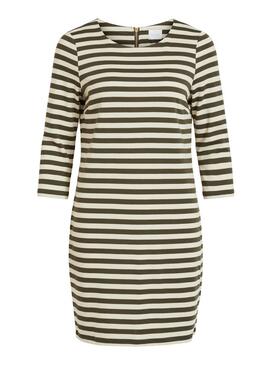 Vestido Vila Tinny Verde para Mulher