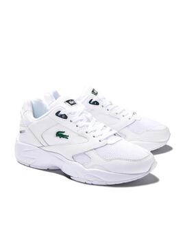 Sapatilhas Lacoste Storm 96 Têxtil e Couro Mulher