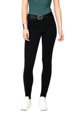 Jeans Only Lida Skinny Preto para Mulher