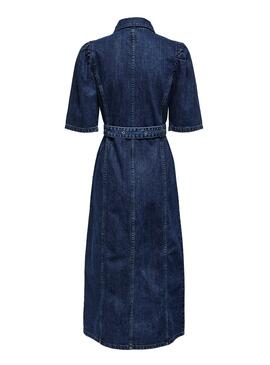 Vestido Only Denim Clarity Maxy para Mulher