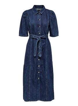 Vestido Only Denim Clarity Maxy para Mulher