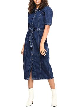 Vestido Only Denim Clarity Maxy para Mulher