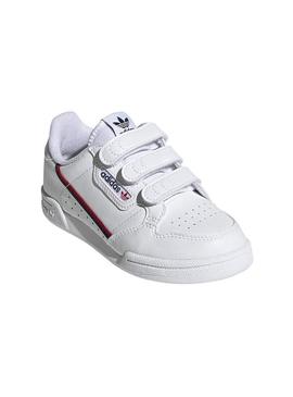 Sapatilhas Adidas Continental 80 CF Couro Meninos