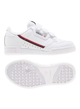 Sapatilhas Adidas Continental 80 CF Couro Meninos