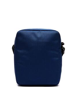 Bolsa Lacoste Vertical Neocroc Azul para Homem