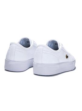 Sapatilhas Lacoste Ziane Branco para Mulher