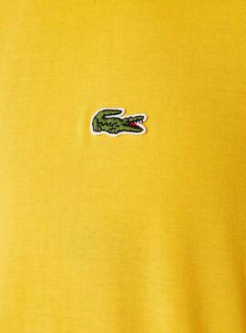T-Shirt Lacoste Basic Amarelo para Homem