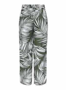 Pantalon Only Augustina Verde para Mulher