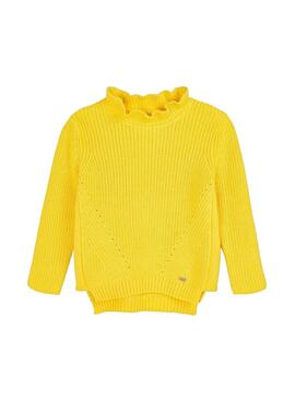 Camisola Mayoral Canal Amarelo para Menina